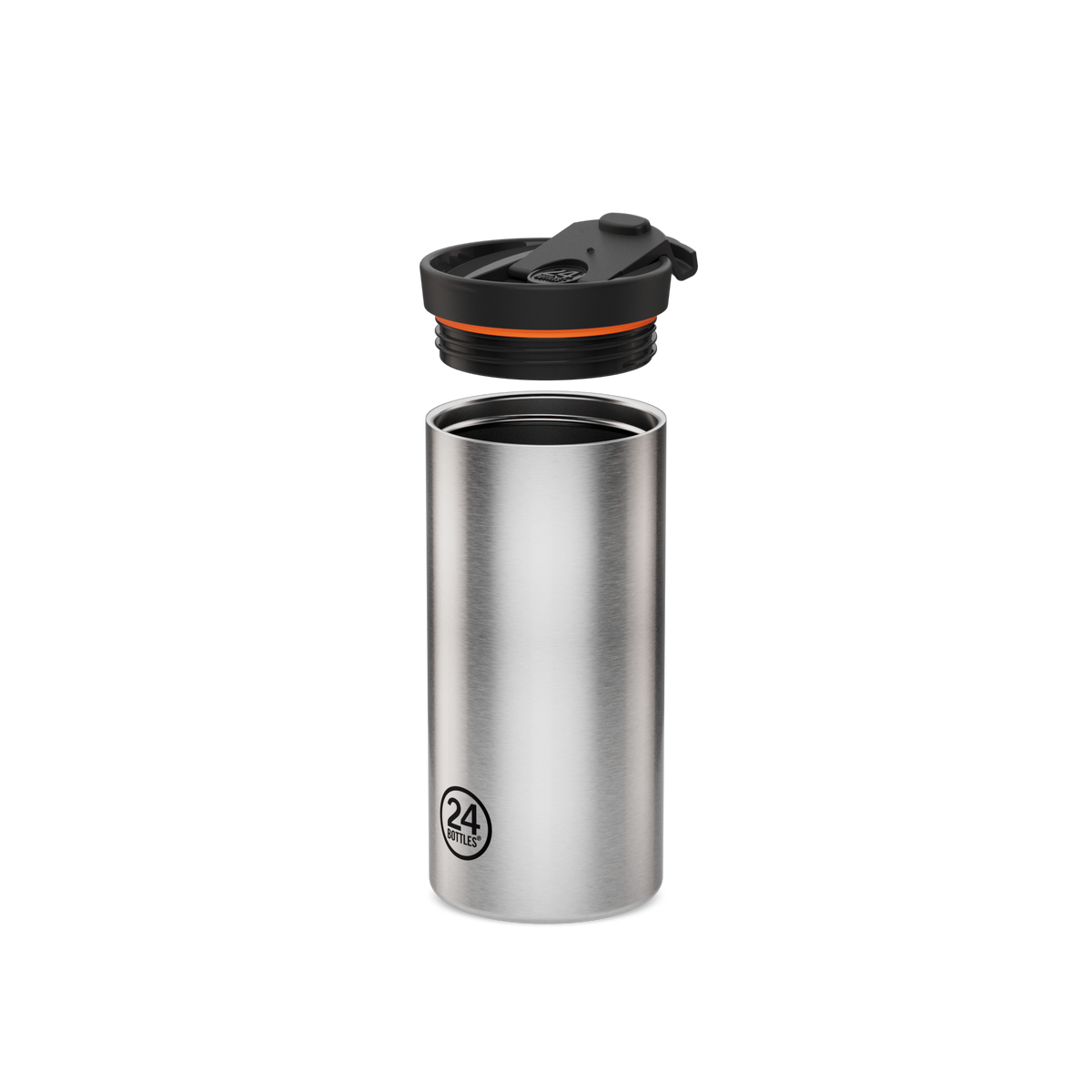 Travel Tumbler | Brushed Steel - 600 ml