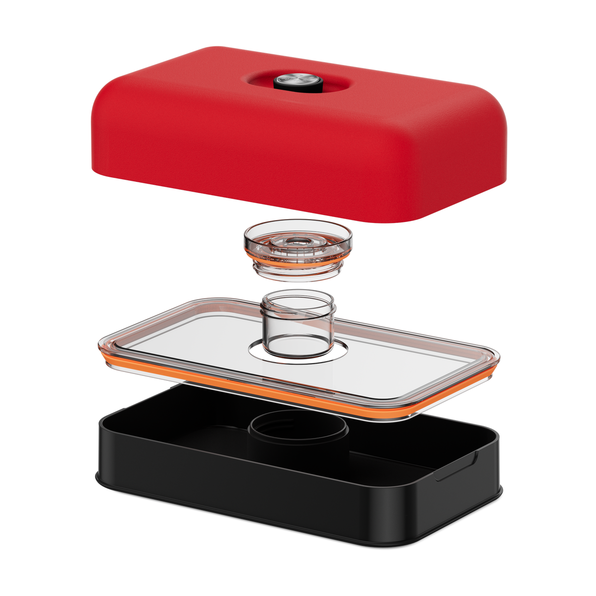 Lunch Box | Hot Red