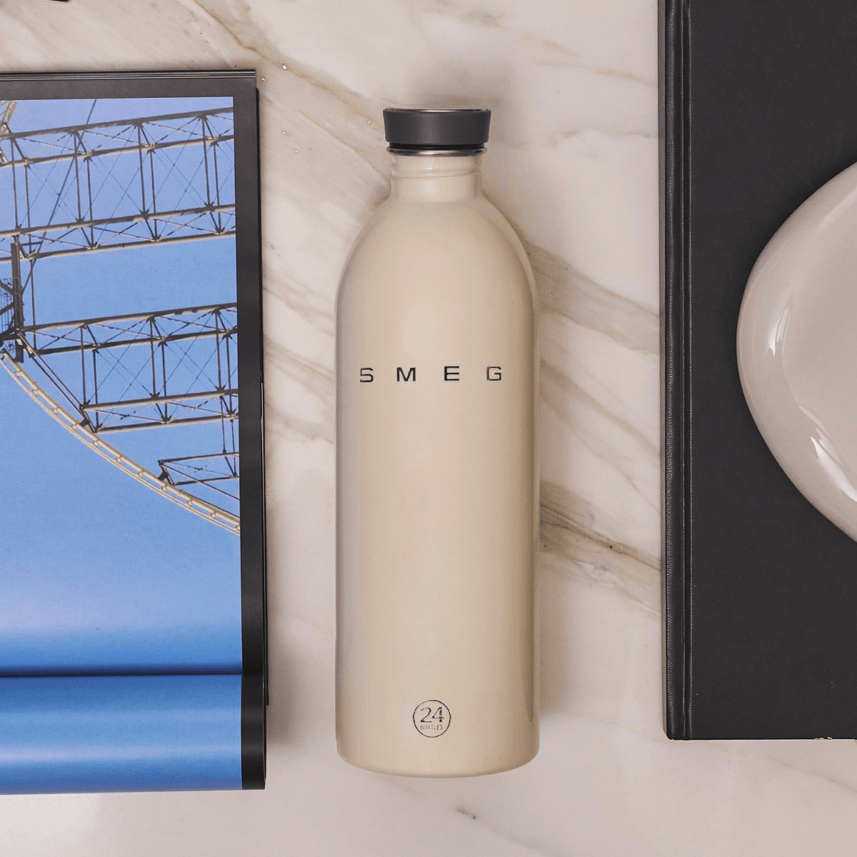 Urban Bottle | SMEG x 24Bottles Cream - 1000 ml