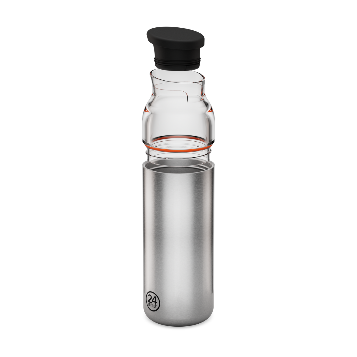 Casa Carafe | Brushed Steel - 1000 ml