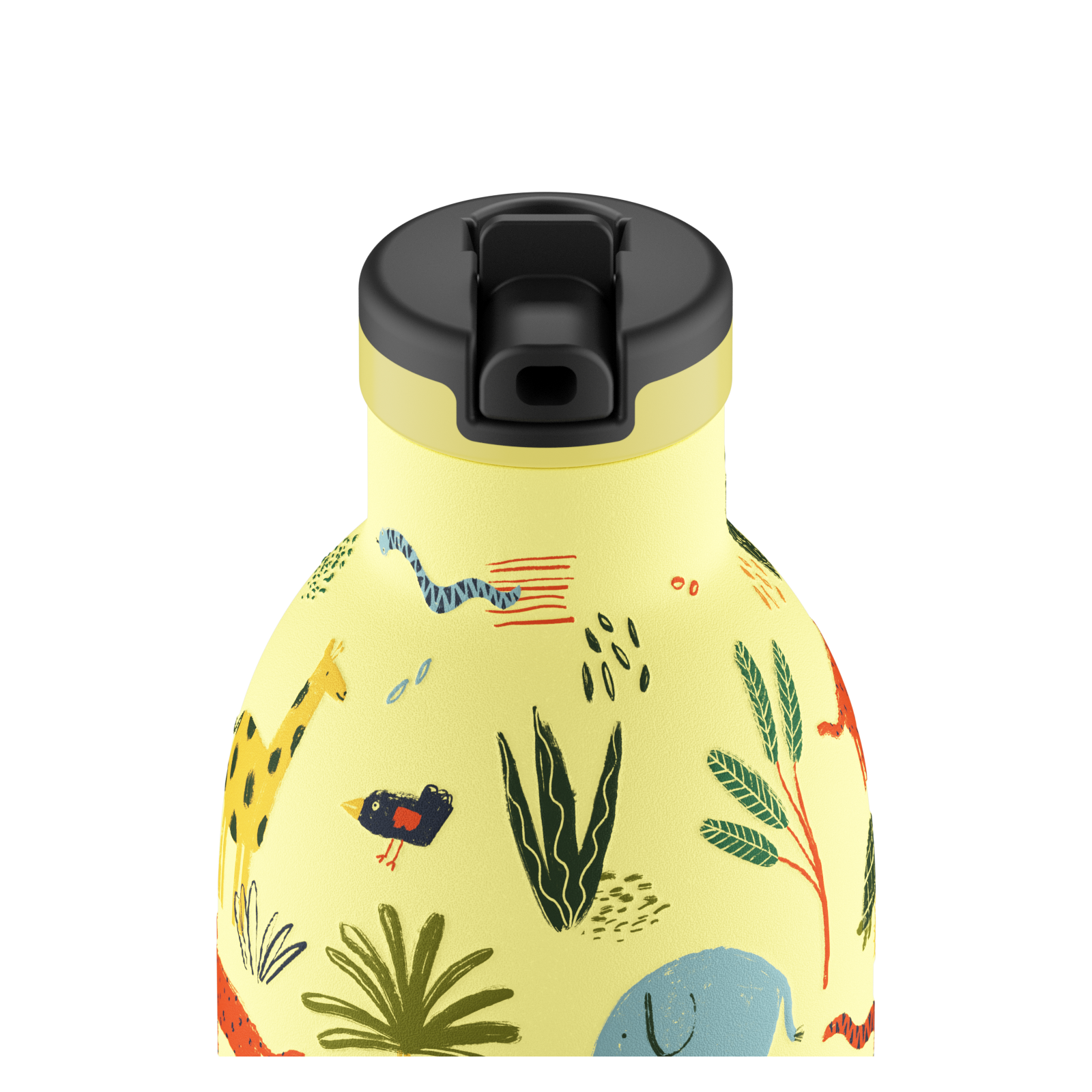 Transparent Drink Bottle with Forest Friends | A Little Lovely Company