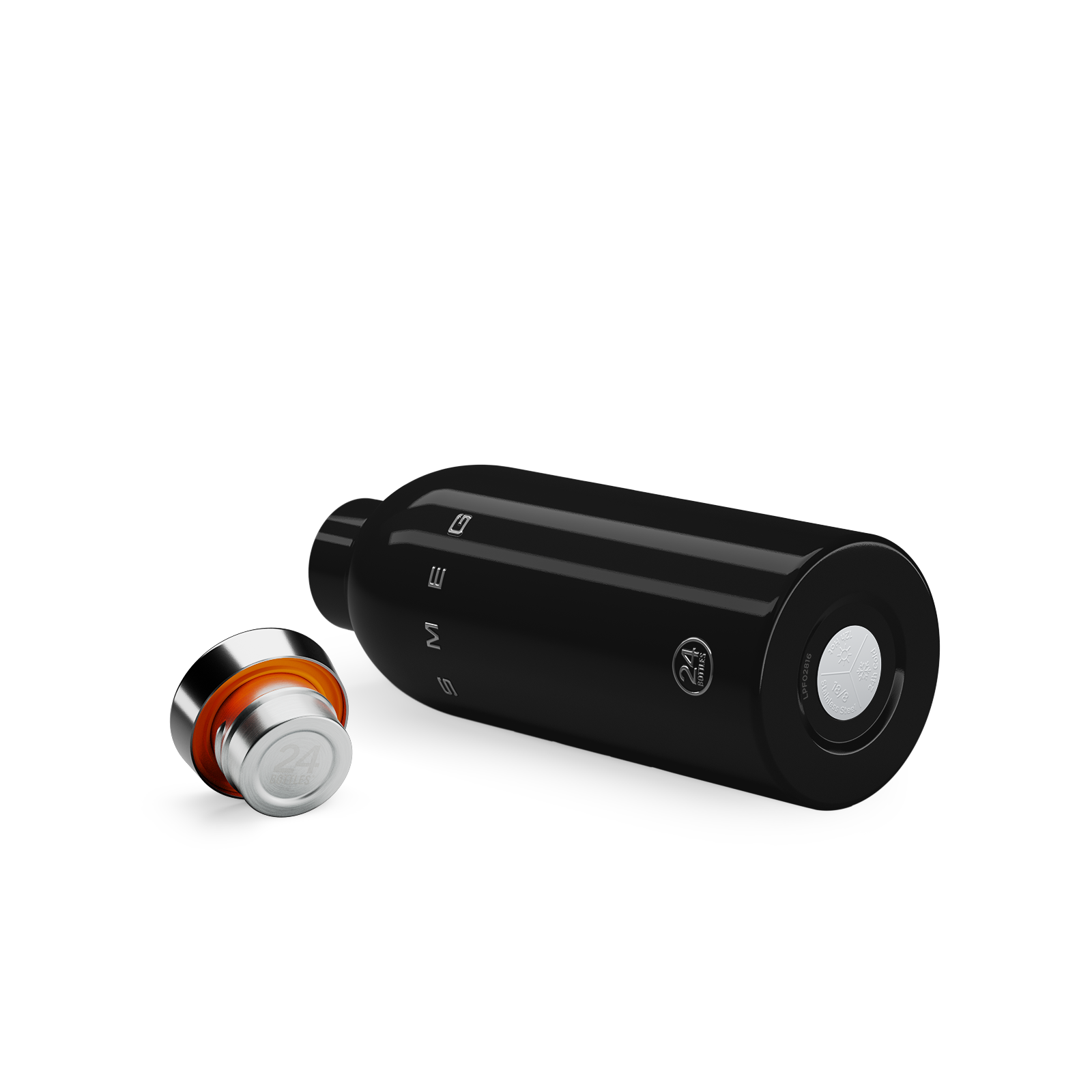 Clima Bottle | SMEG x 24Bottles Black - 500 ml