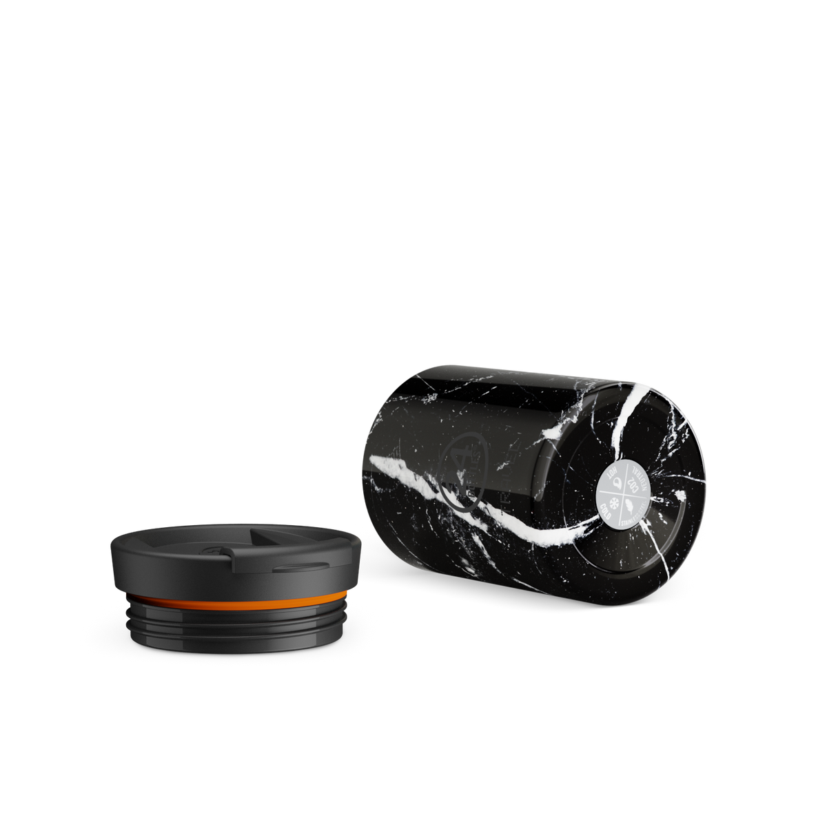 Black Marble 350 ml | Travel Tumbler | 24Bottles®
