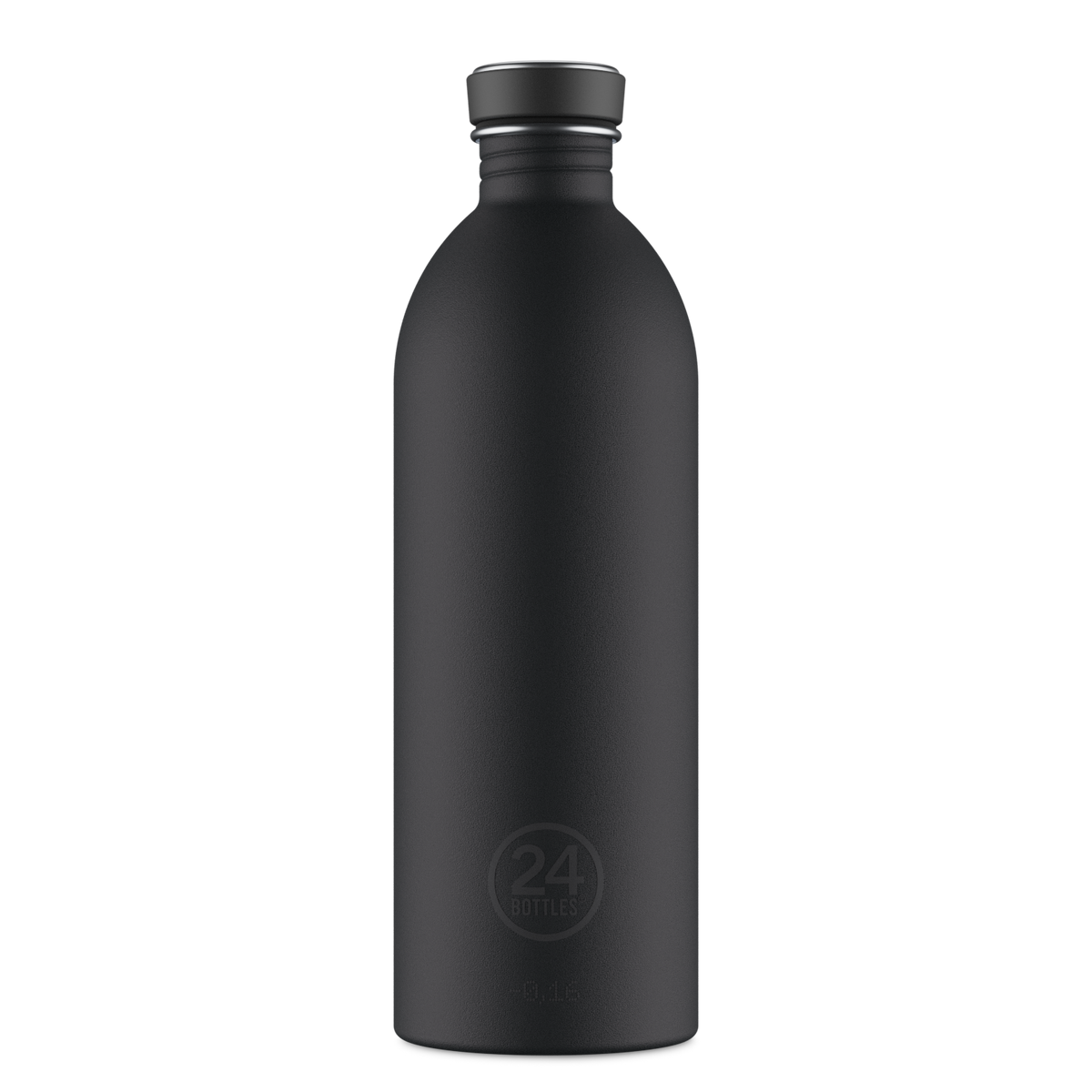 24 BOTTLES - Urban Bottle 1lt Stone Tuxedo Black