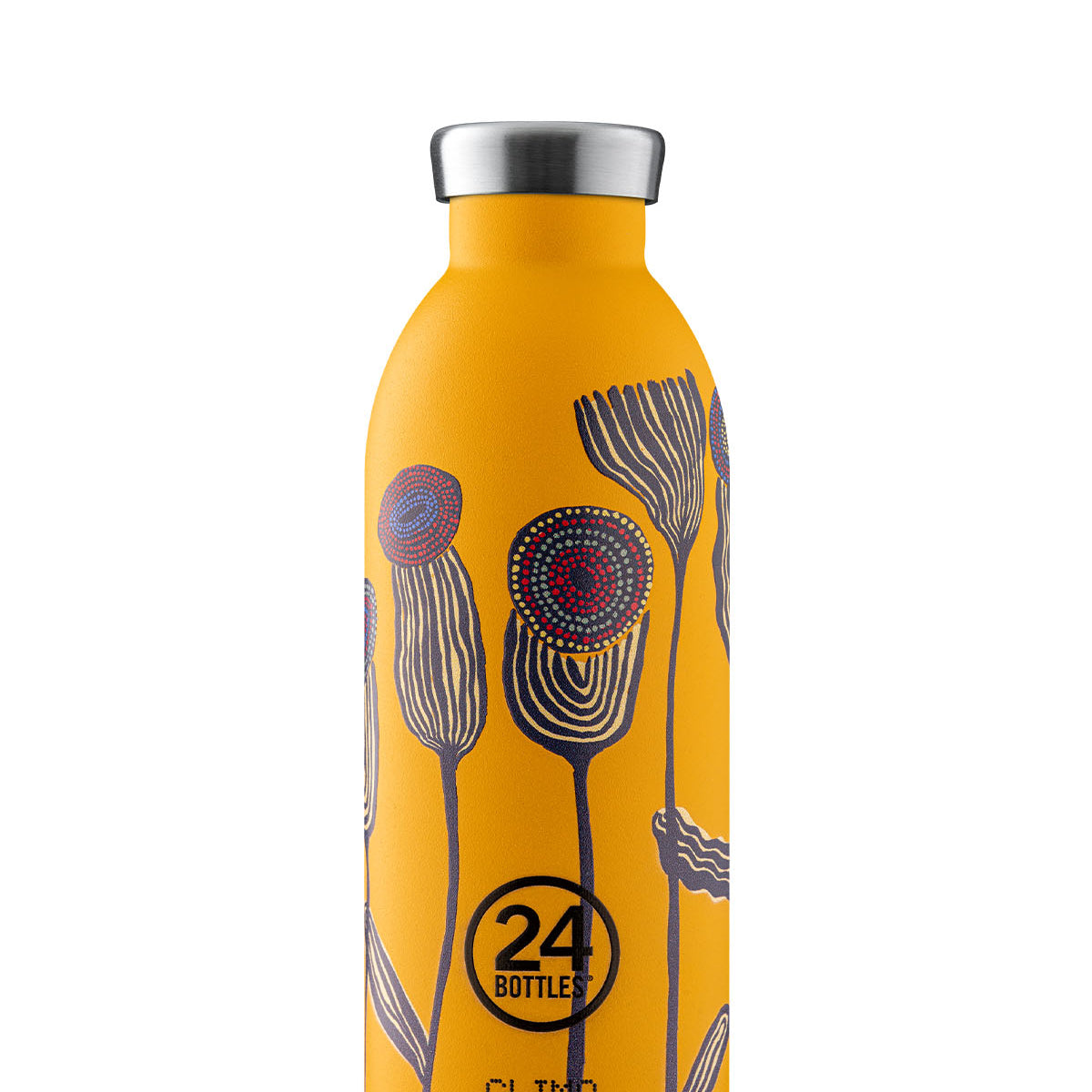  24BOTTLES Clima Bottles - Insulated Water Bottle  11oz/17oz/29oz, Water Bottles with 100% Leak Proof Lid (12 Hours Hot and 24  Hours Cold Beverages), Made of Stainless Steel, Italian Design : Home