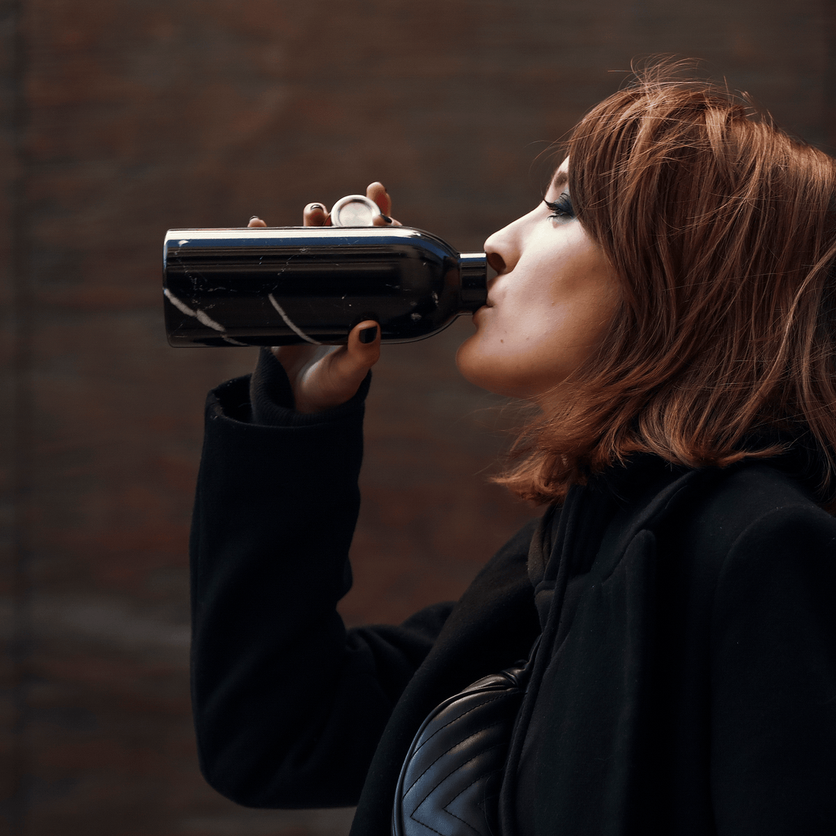 Clima Bottle | Black Marble - 500 ml