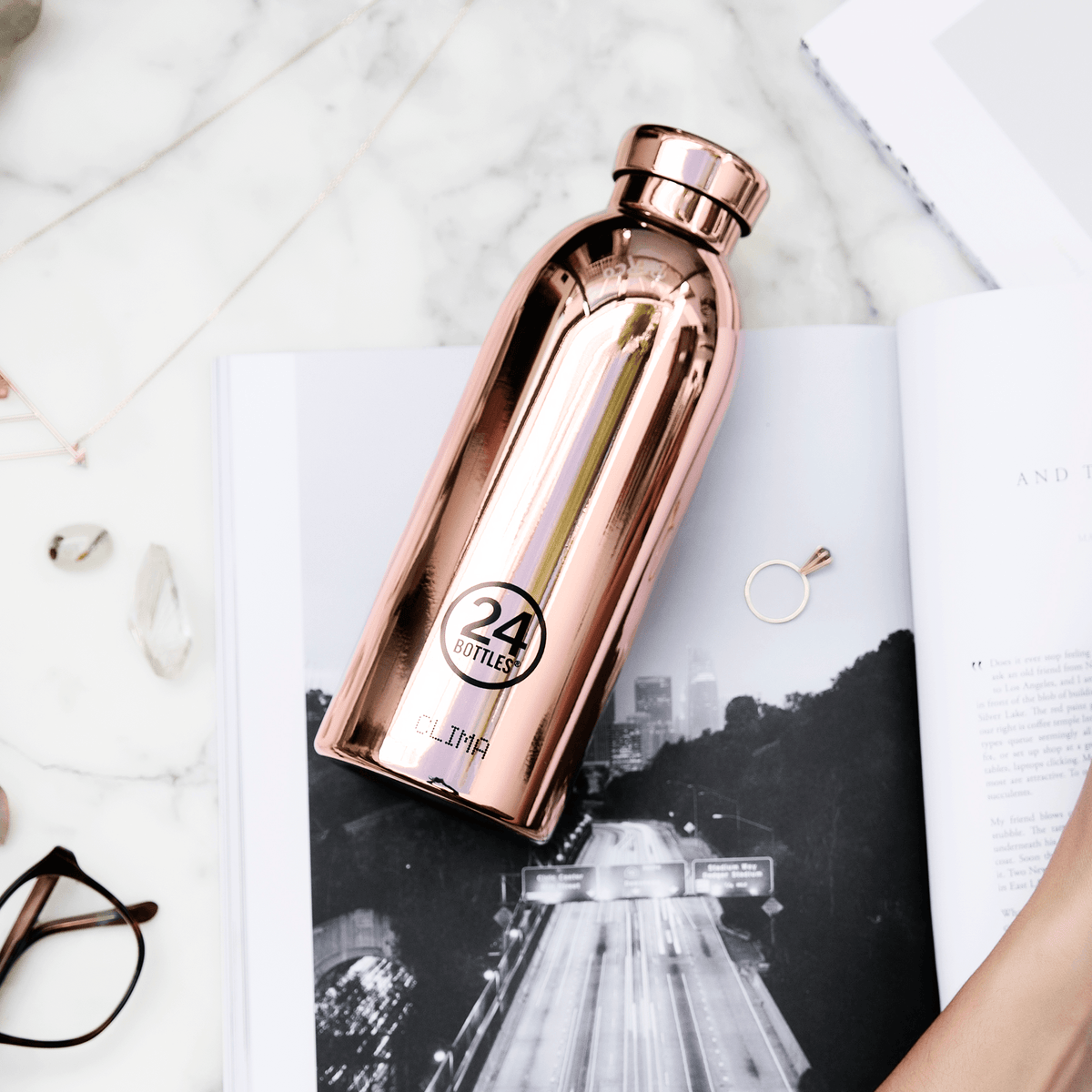 Clima Bottle | Rose Gold - 500 ml