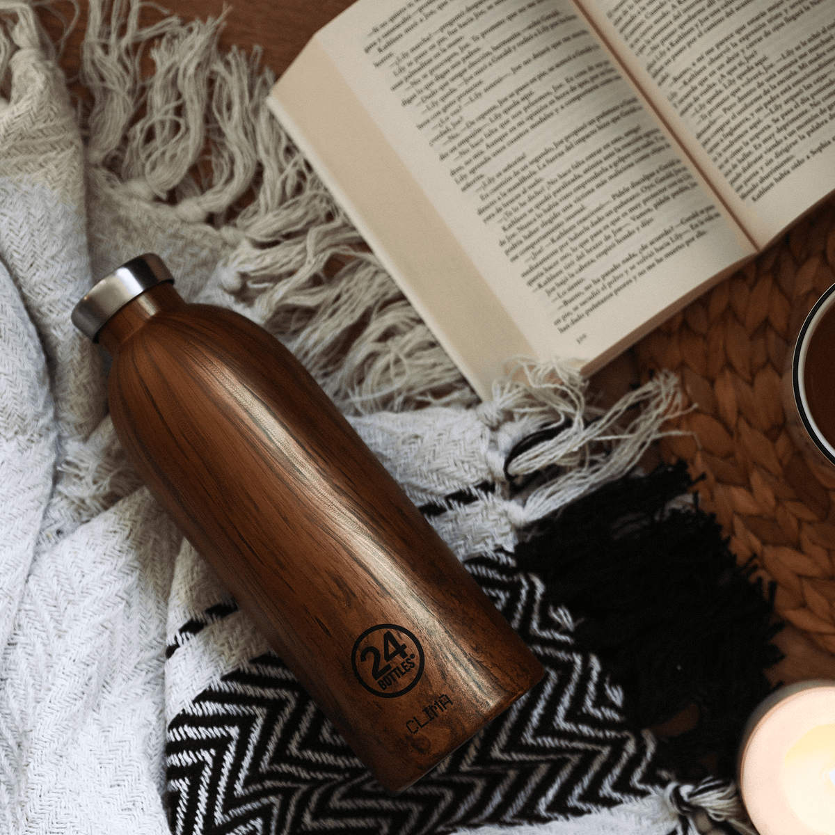 Clima Bottle | Sequoia Wood - 850 ml