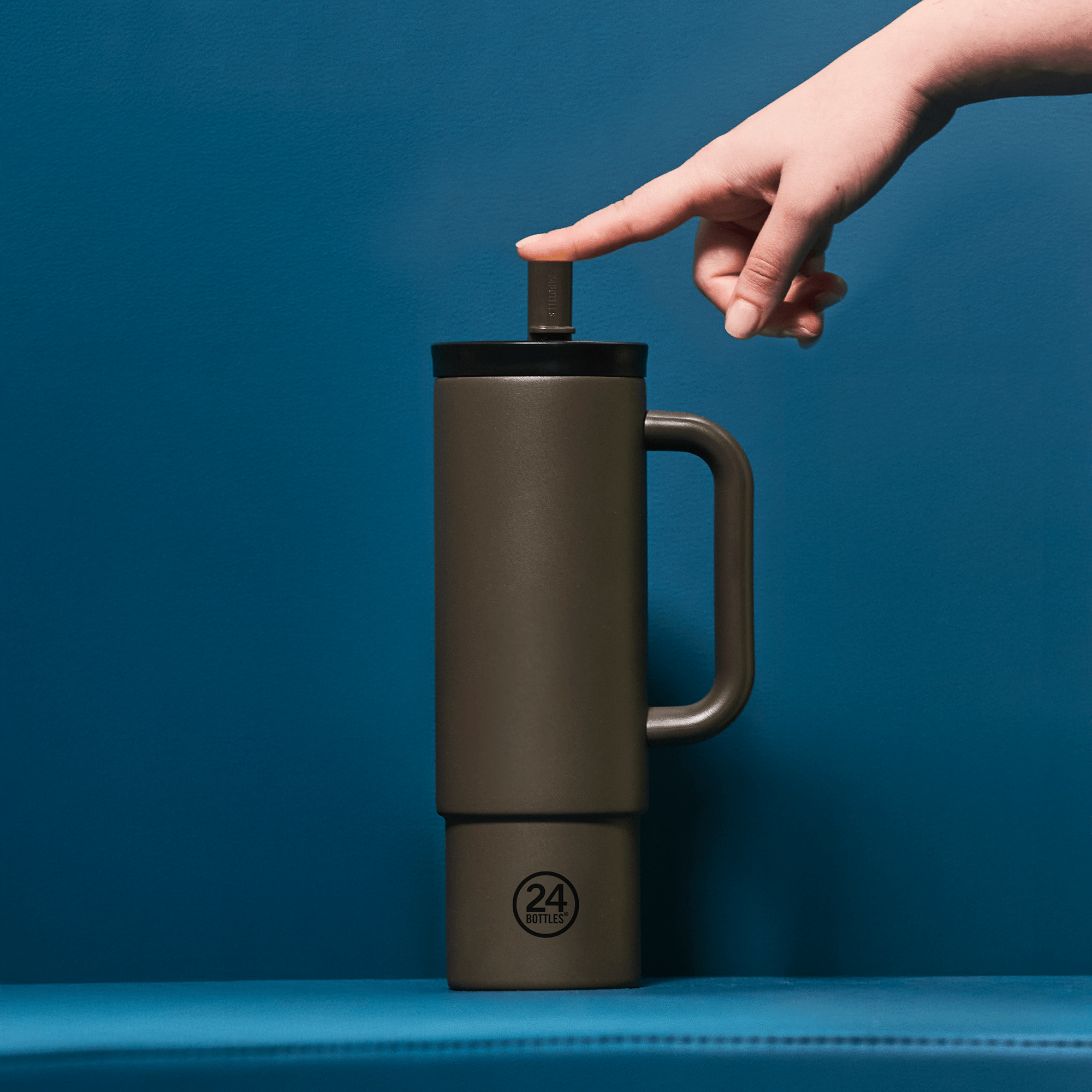 Straw Cup | Mocha - 800 ml