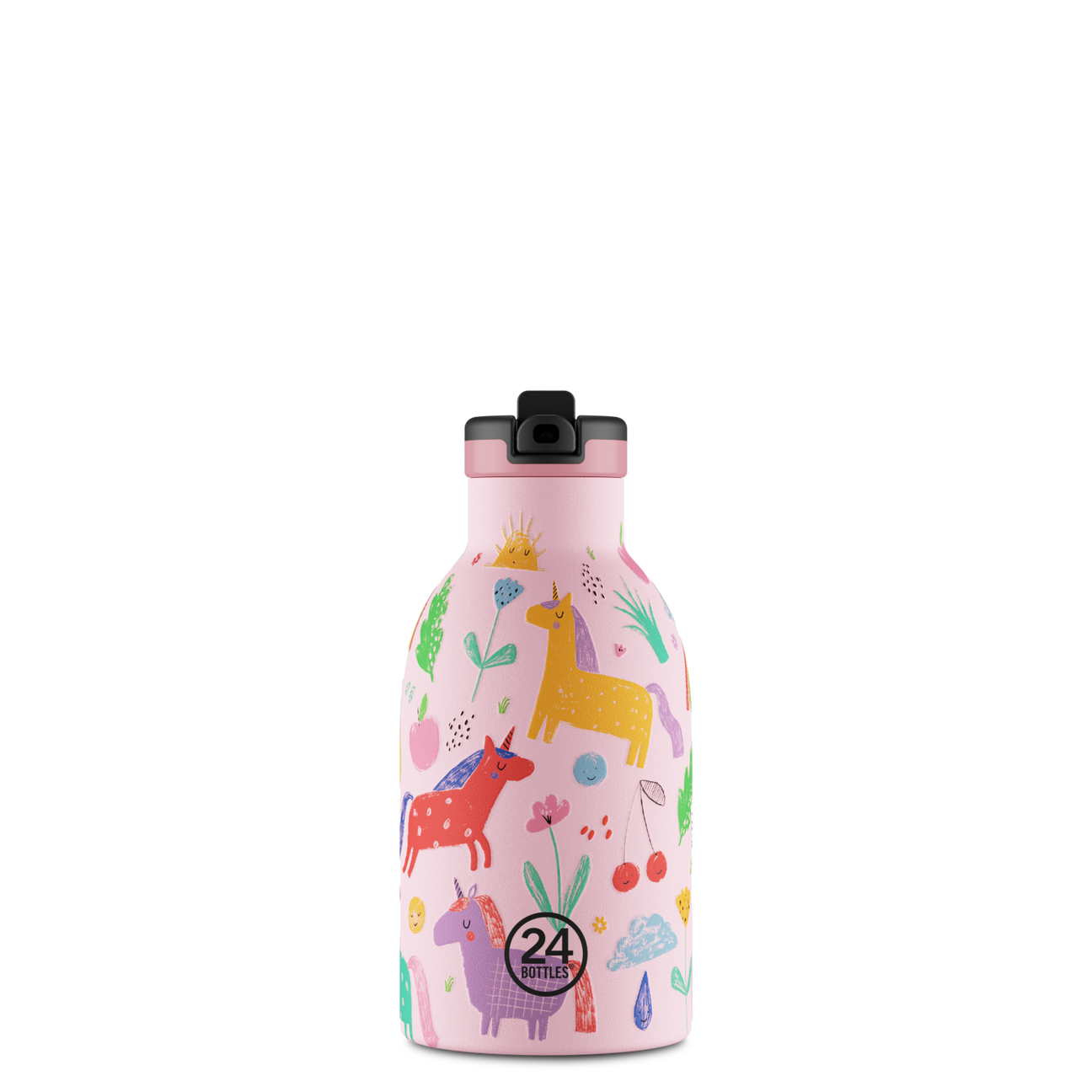 alfi Kids ISO BOTTLE 500 ml, blu – Scuola degli animali magici, borraccia termica per bambini, in acciaio inox, ermetica con tappo a vite, mantiene caldo per 12 ore, freddo per 24 alfi Kids ISO BOTTLE 500 ml, blu – Scuola degli animali magici, borraccia termica per bambini, in acciaio inox, ermetica con tappo a vite, mantiene caldo per 12 ore, freddo per 24