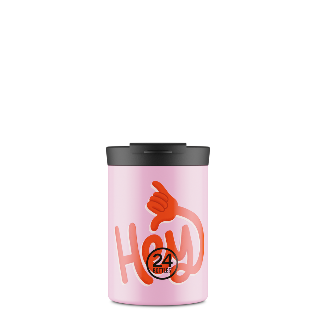 Travel Tumbler | Hey! Pink- 350 ml