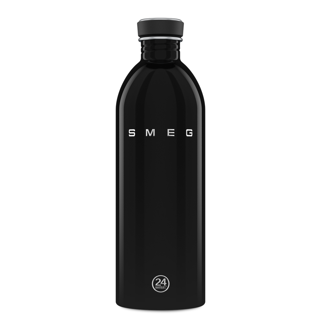 Urban Bottle | SMEG x 24Bottles Black - 1000 ml