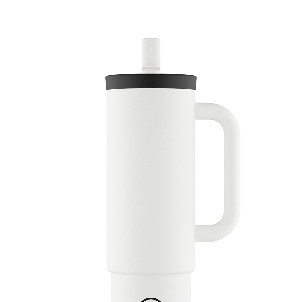 Straw Cup | Ice White - 800 ml