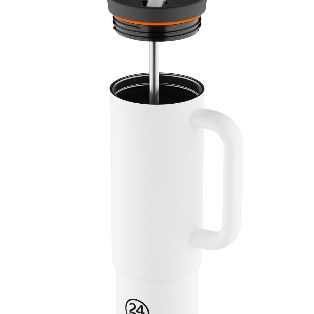 Straw Cup | Ice White - 800 ml