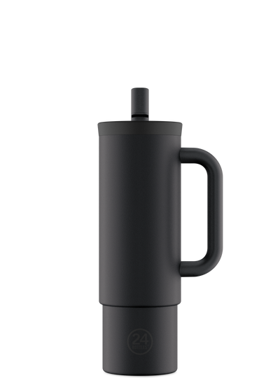 Straw Cup | Tuxedo Black - 800 ml