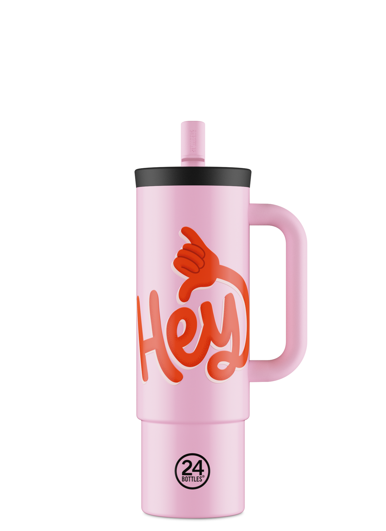 Straw Cup | Hey! Pink - 800 ml 