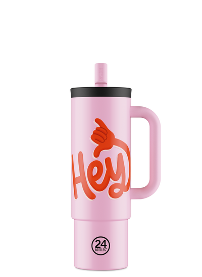 Straw Cup | Hey! Pink - 800 ml