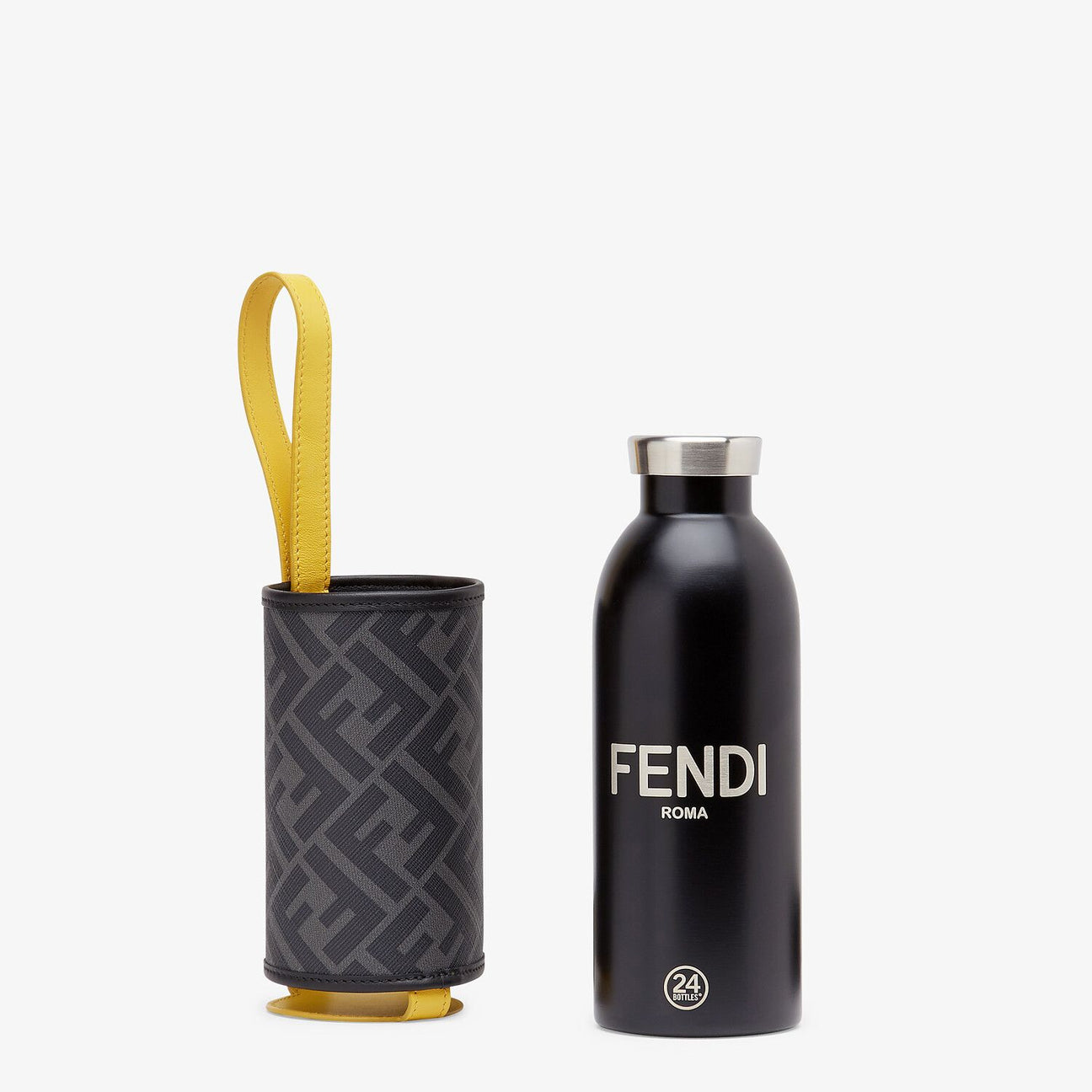FENDI x 24Bouteilles : bouteilles thermiques en acier, pas en aluminium