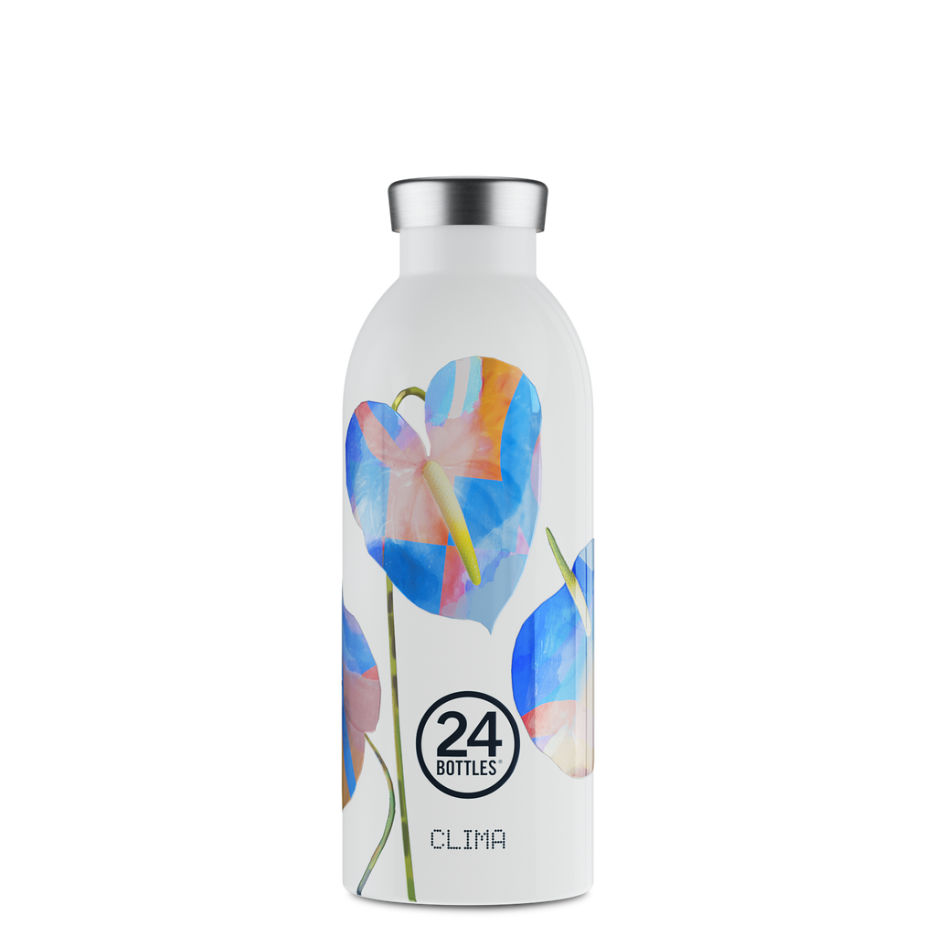  24BOTTLES Clima Bottles - Insulated Water Bottle  11oz/17oz/29oz, Water Bottles with 100% Leak Proof Lid (12 Hours Hot and 24  Hours Cold Beverages), Made of Stainless Steel, Italian Design : Sports