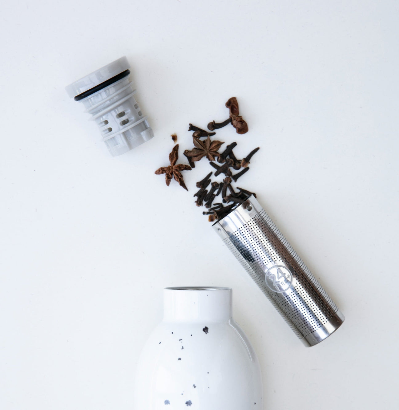 Bottle Infuser Lid: diseñado para los amantes del té y las infusiones.
